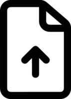 Upload icon symbol image vector