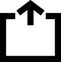 Upload icon symbol image vector