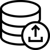 Upload icon symbol image vector