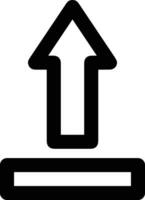 Upload icon symbol image vector