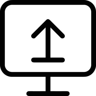 Upload icon symbol image