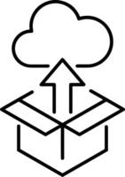 Upload icon symbol image vector
