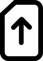 Upload icon symbol image vector