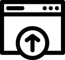 Upload icon symbol image vector