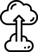 Upload icon symbol image vector