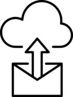 Upload icon symbol image vector