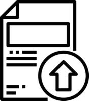 Upload icon symbol image vector