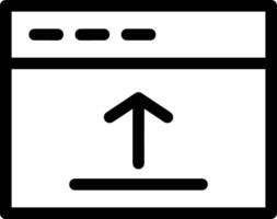Upload icon symbol image vector