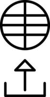 Upload icon symbol image vector