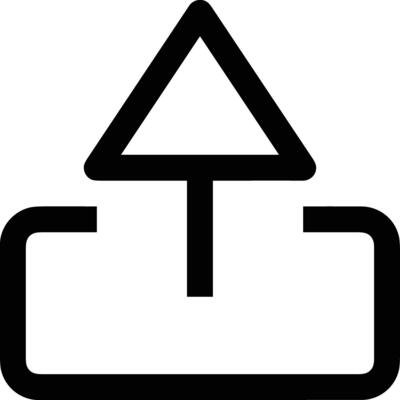 Upload icon symbol image