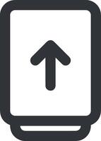 Upload icon symbol image vector