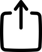Upload icon symbol image vector