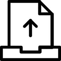 Upload icon symbol image vector