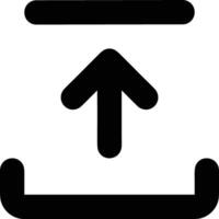 Upload icon symbol image vector