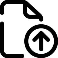 Upload icon symbol image vector