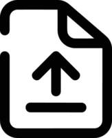 Upload icon symbol image vector
