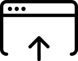 Upload icon symbol image vector