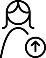 Upload icon symbol image vector
