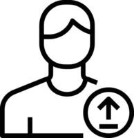 Upload icon symbol image vector
