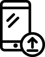 Upload icon symbol image vector