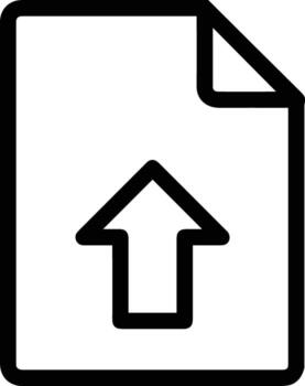 Upload icon symbol image vector