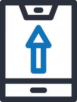 Upload icon symbol image vector