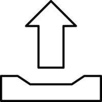 Upload icon symbol image vector