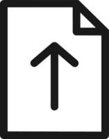Upload icon symbol image vector