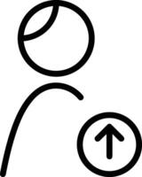 Upload icon symbol image vector