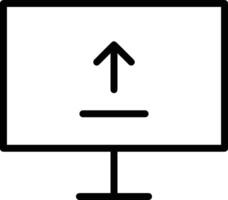 Upload icon symbol image vector