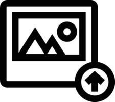 Upload icon symbol image vector