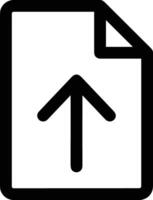 Upload icon symbol image vector