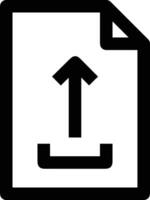 Upload icon symbol image vector