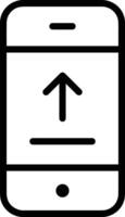 Upload icon symbol image vector