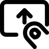 Upload icon symbol image vector