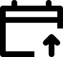 Upload icon symbol image vector