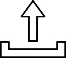 Upload icon symbol image vector
