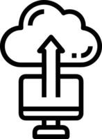 Upload icon symbol image vector