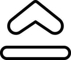 Upload icon symbol image vector
