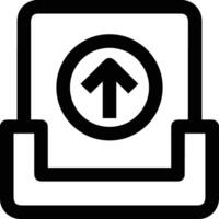 Upload icon symbol image vector