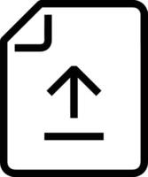 Upload icon symbol image vector