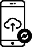 Upload icon symbol image vector
