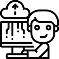 Upload icon symbol image vector