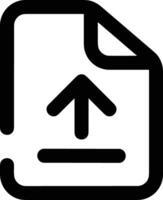Upload icon symbol image vector