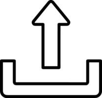 Upload icon symbol image vector