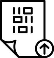 Upload icon symbol image vector