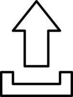 Upload icon symbol image vector