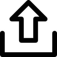 Upload icon symbol image vector