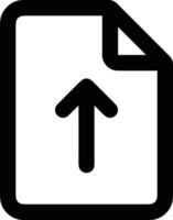 Upload icon symbol image vector