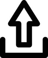 Upload icon symbol image vector